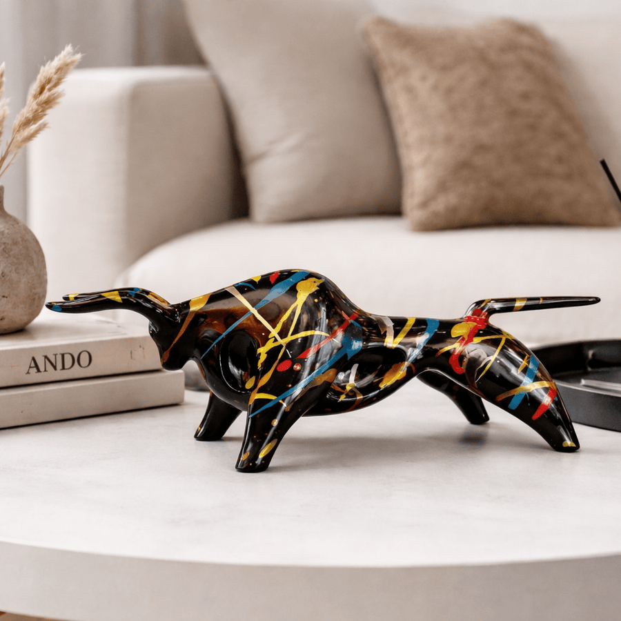 Toro Multicolor CASONA DECO animales