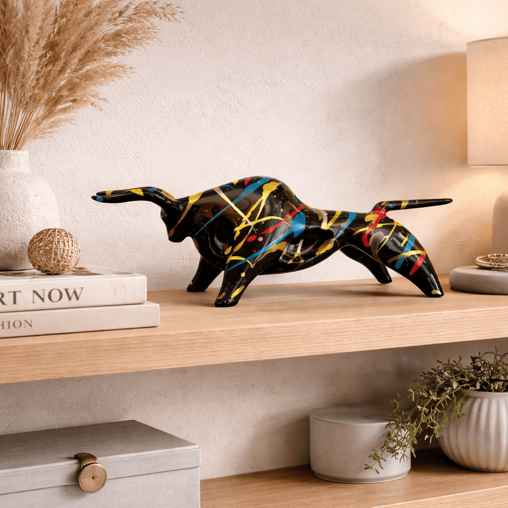 Toro Multicolor CASONA DECO animales