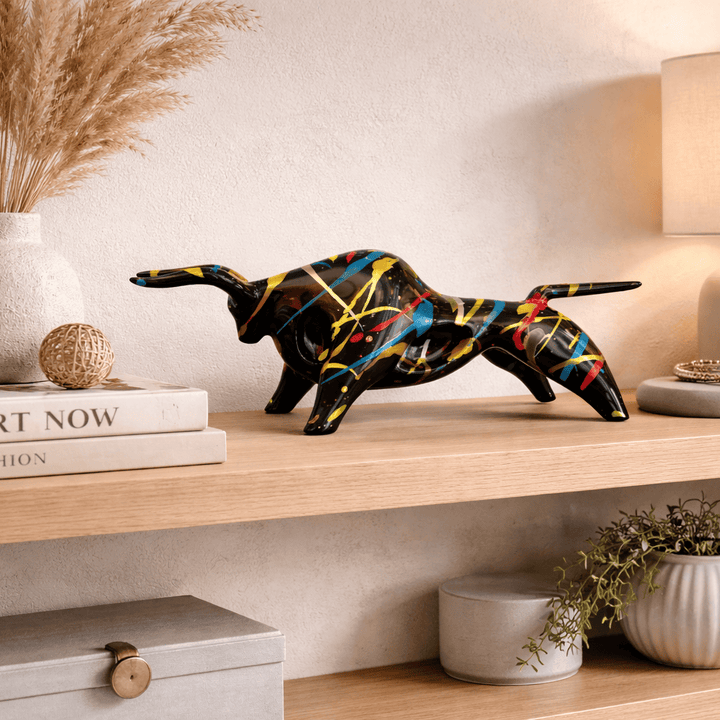 Toro Multicolor CASONA DECO animales