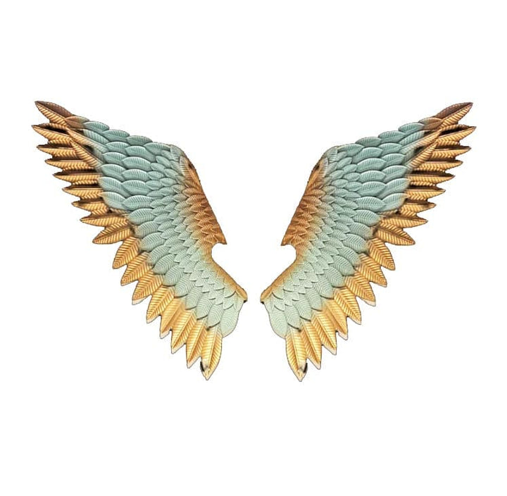 Alas Celeste con Dorado