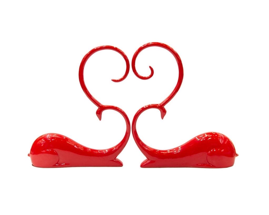 Pareja de Ciervos rojos