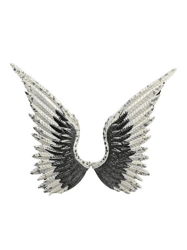 Alas Crema con Plateado CASONA DECO Alas