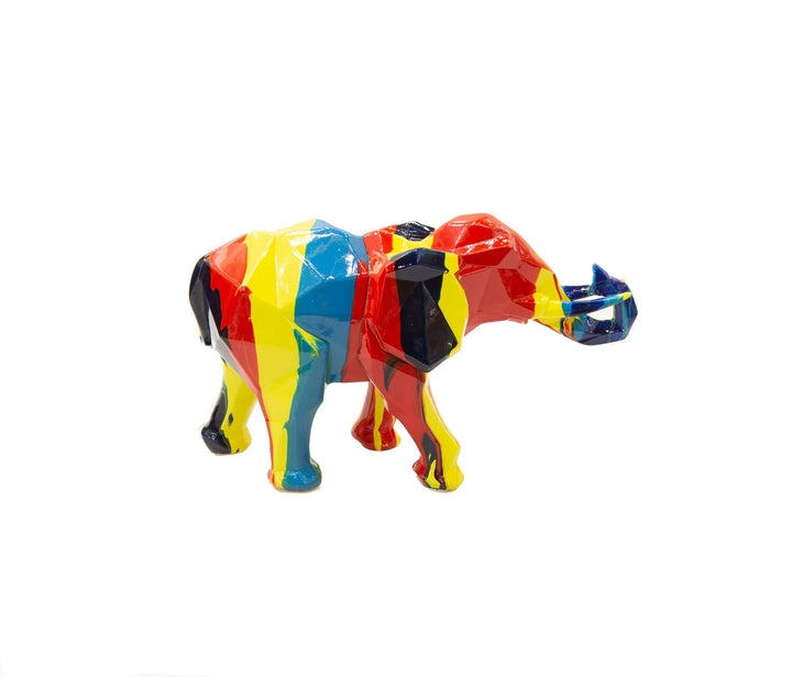 Elefante Geo Colores