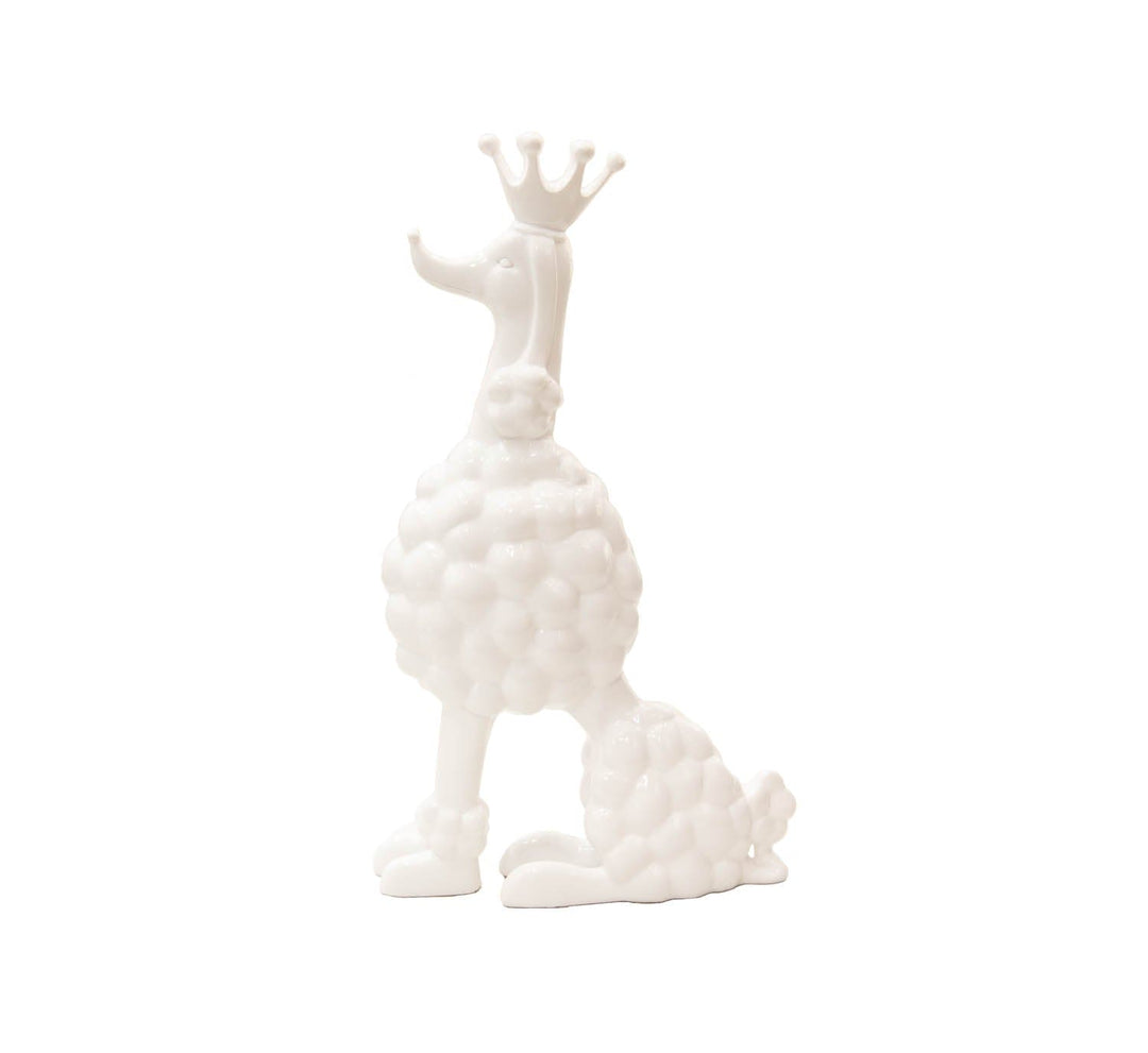 Perro Poodle 606-B color color Blanco