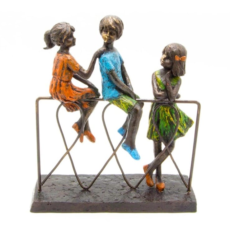 Tres Niños Jugando CASONA DECO