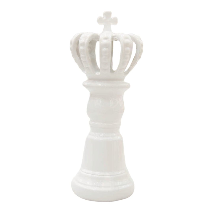 Ajedrez Corona color Blanco CASONA DECO