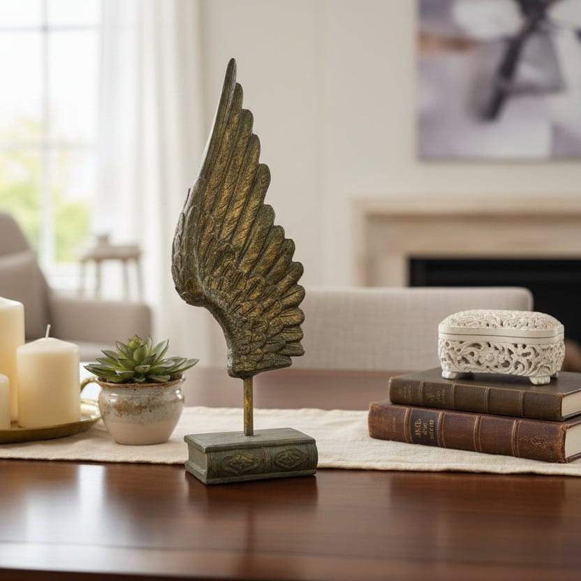 Ala decorativa sobre Libro CASONA DECO Alas