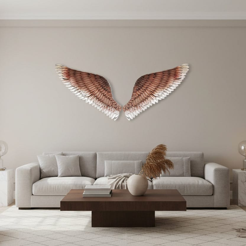 Alas Rosa Y Plata CASONA DECO