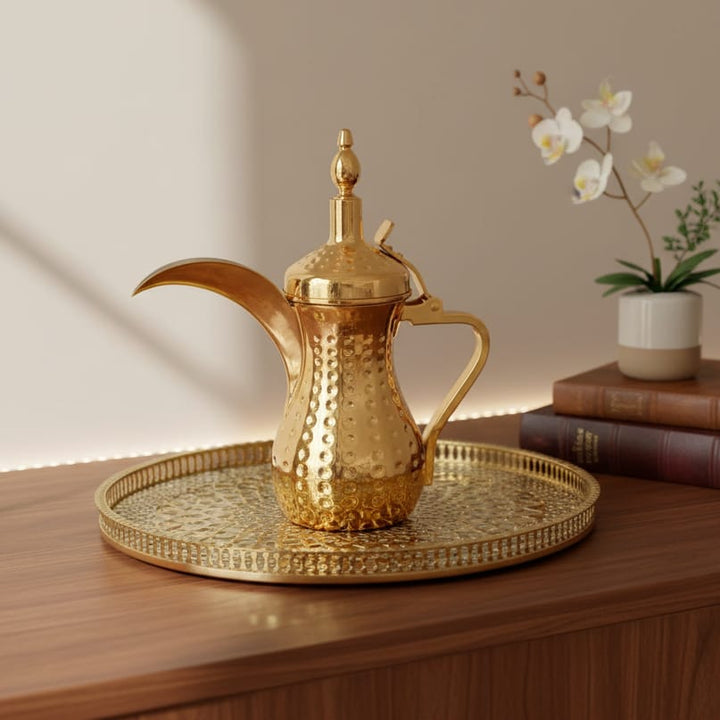 Cafetera Arabe color Dorada CASONA DECO cocina