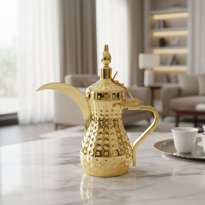 Cafetera Arabe color Dorada CASONA DECO cocina