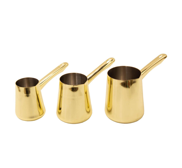 Cafeteras Turcas color Dorado CASONA DECO cocina