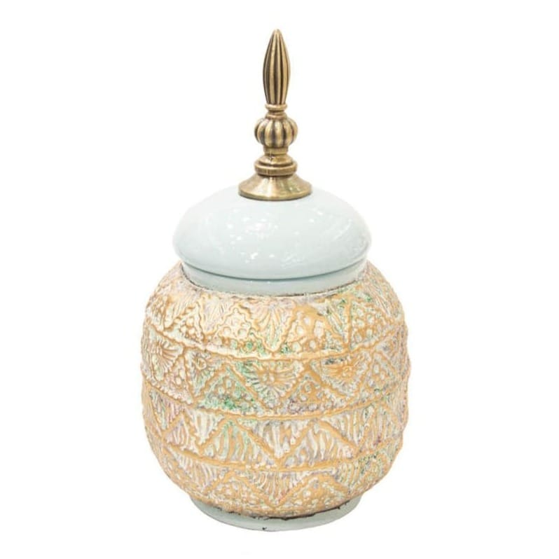 Ánfora Celeste M CASONA DECO