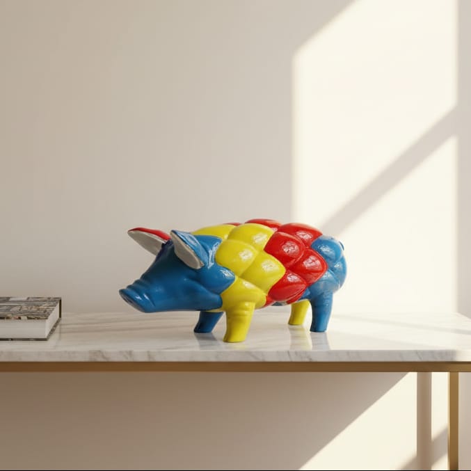 Cerdito Multicolor CASONA DECO animales