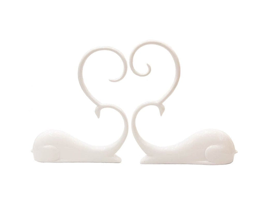 Pareja de Ciervos Blanco CASONA DECO animales