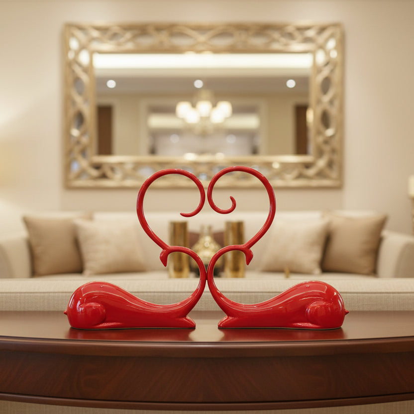 Pareja de Ciervos rojos CASONA DECO animales