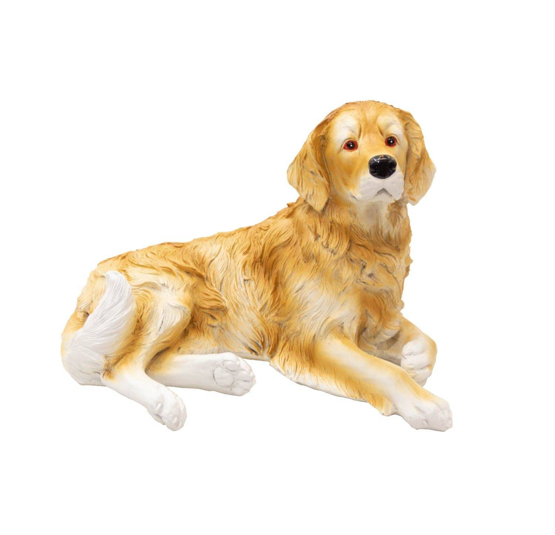 Perro Golden Acostado CASONA DECO animales