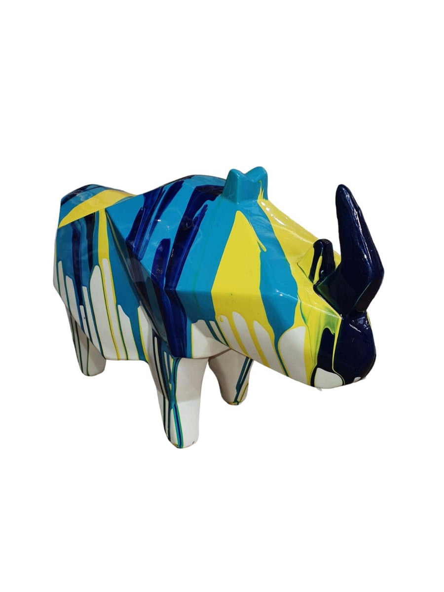 Rinoceronte Geo Multicolor CASONA DECO animales