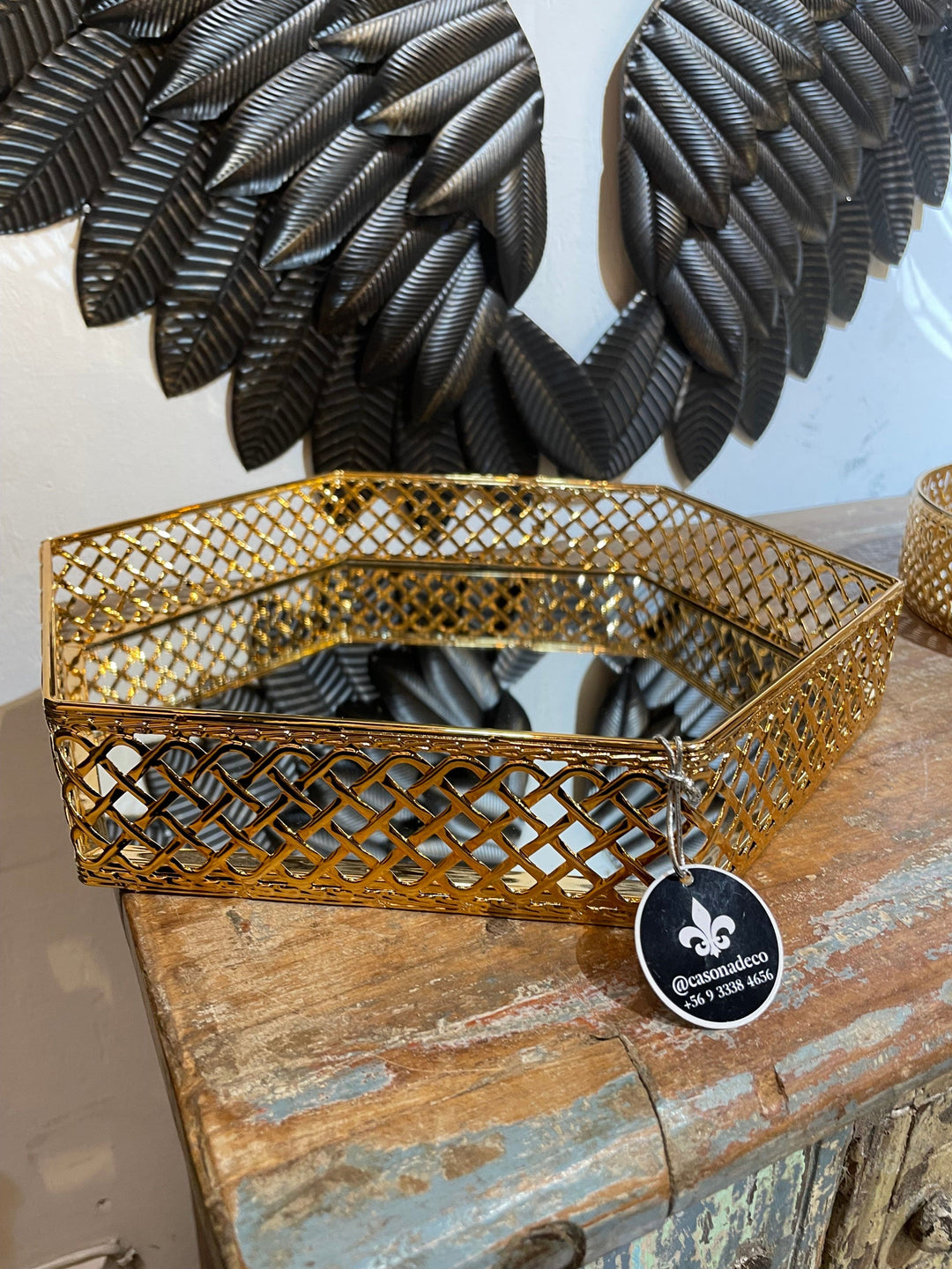 Bandeja Hexagonal M CASONA DECO