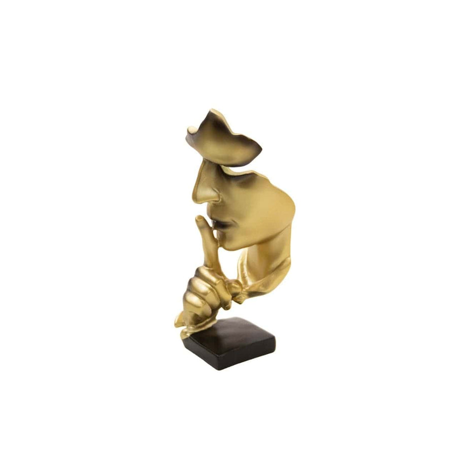 Careta Silencio Dorado CASONA DECO decoracion