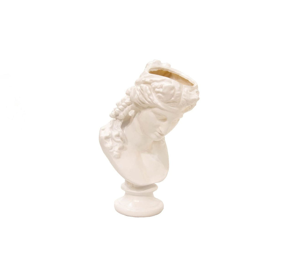 Florero Hércules Blanco CASONA DECO decoracion