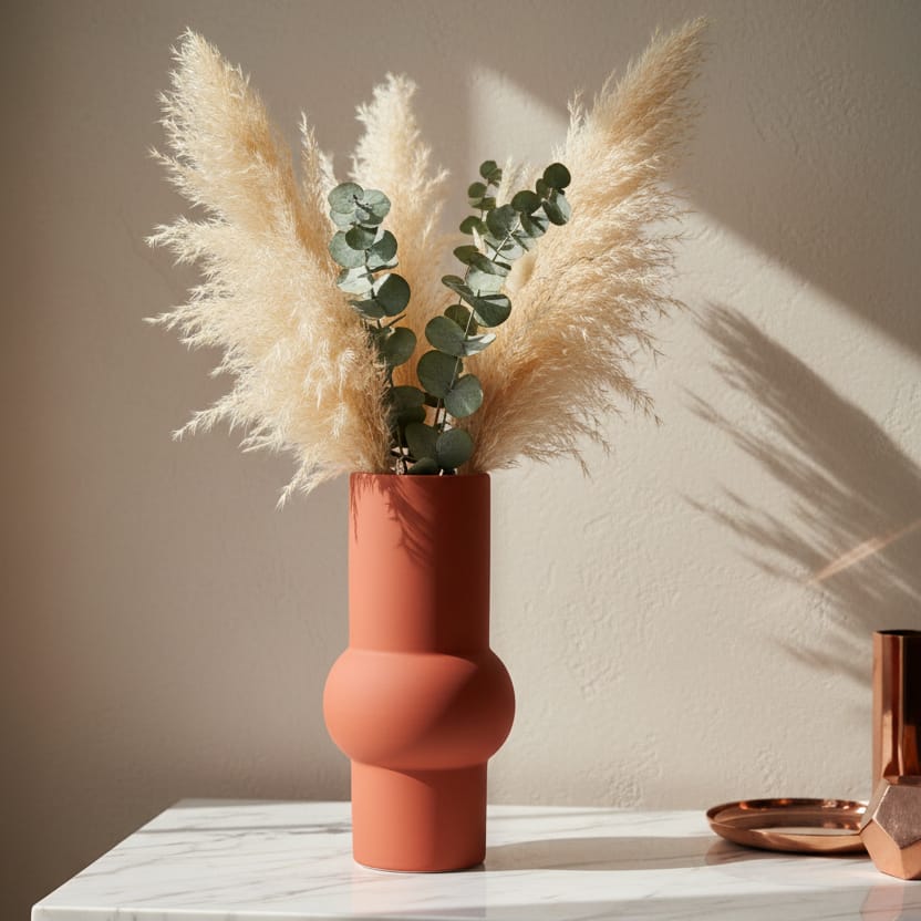 Florero Terracota CASONA DECO decoracion