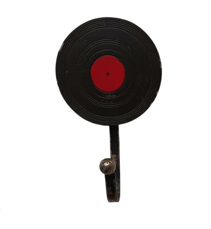 Percha Disco Negro CASONA DECO decoracion