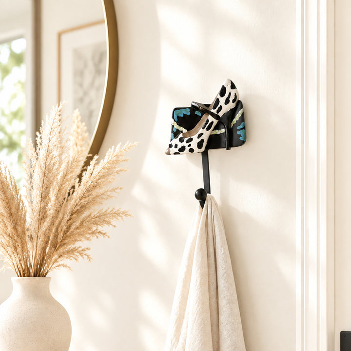 Percha Zapato Negro CASONA DECO decoracion