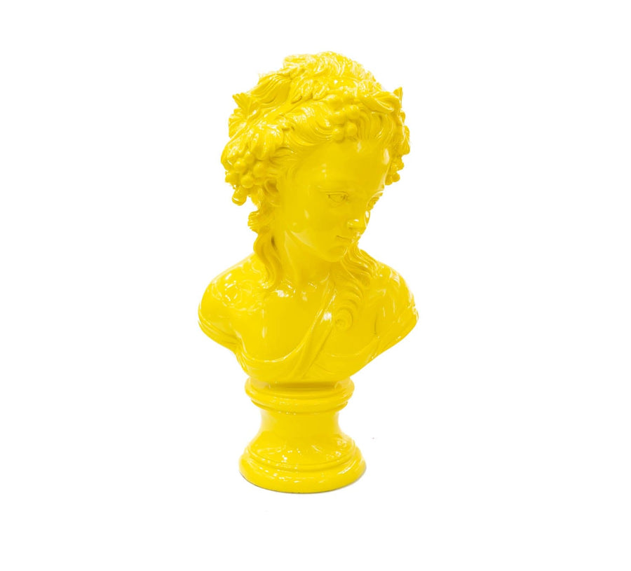 Torso Femenino Amarillo CASONA DECO decoracion