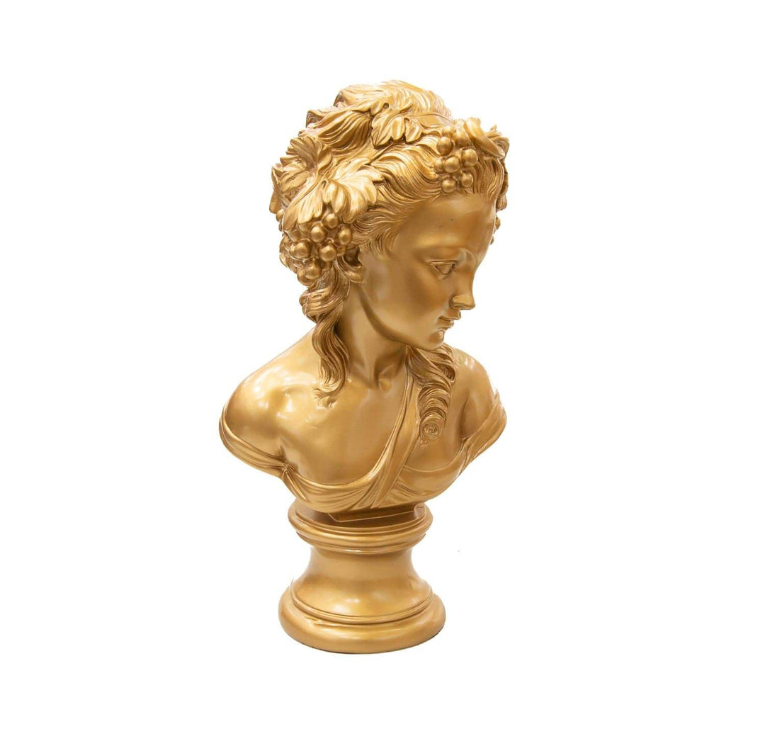 Torso Femenino color Dorado CASONA DECO decoracion