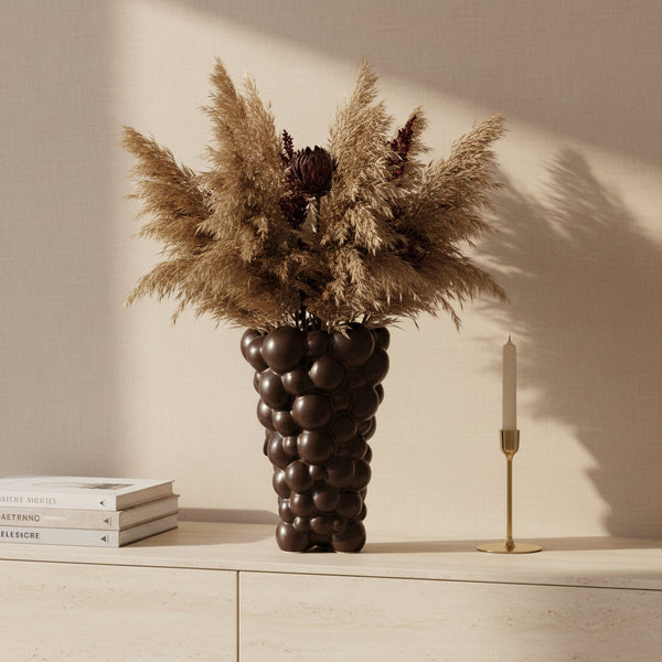 Florero Uvas L Negro 7809-C3-1