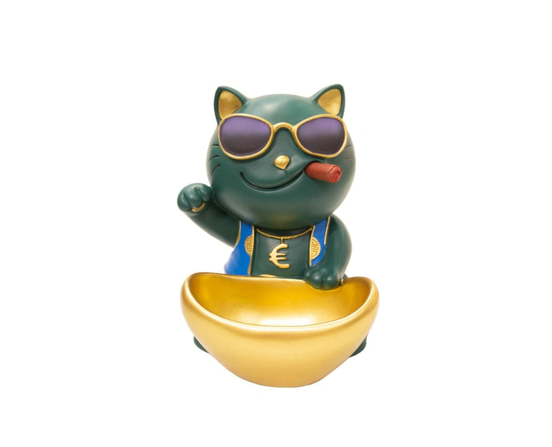 Gato Fumador Verde CASONA DECO