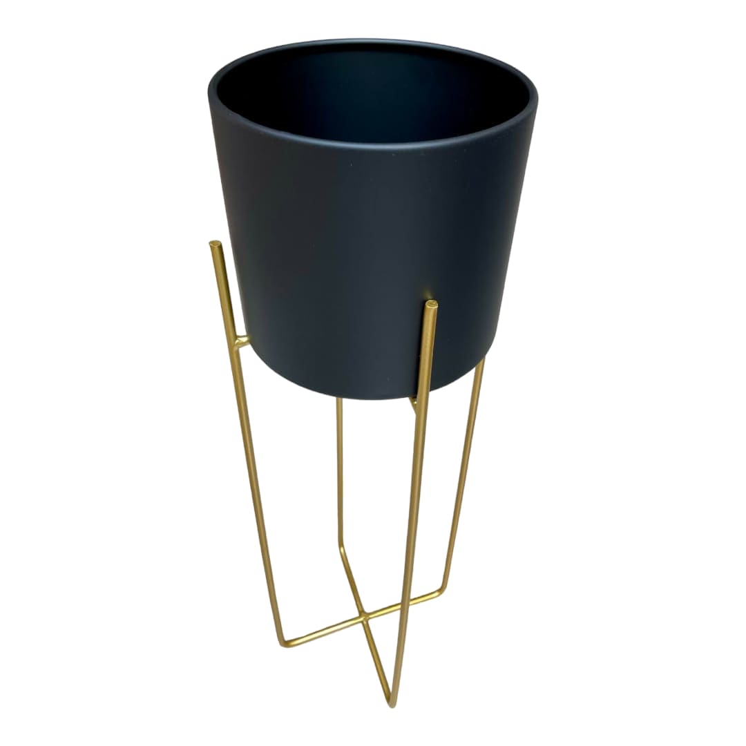 Maceta Negra 9395-209-3 Maxi CASONA DECO