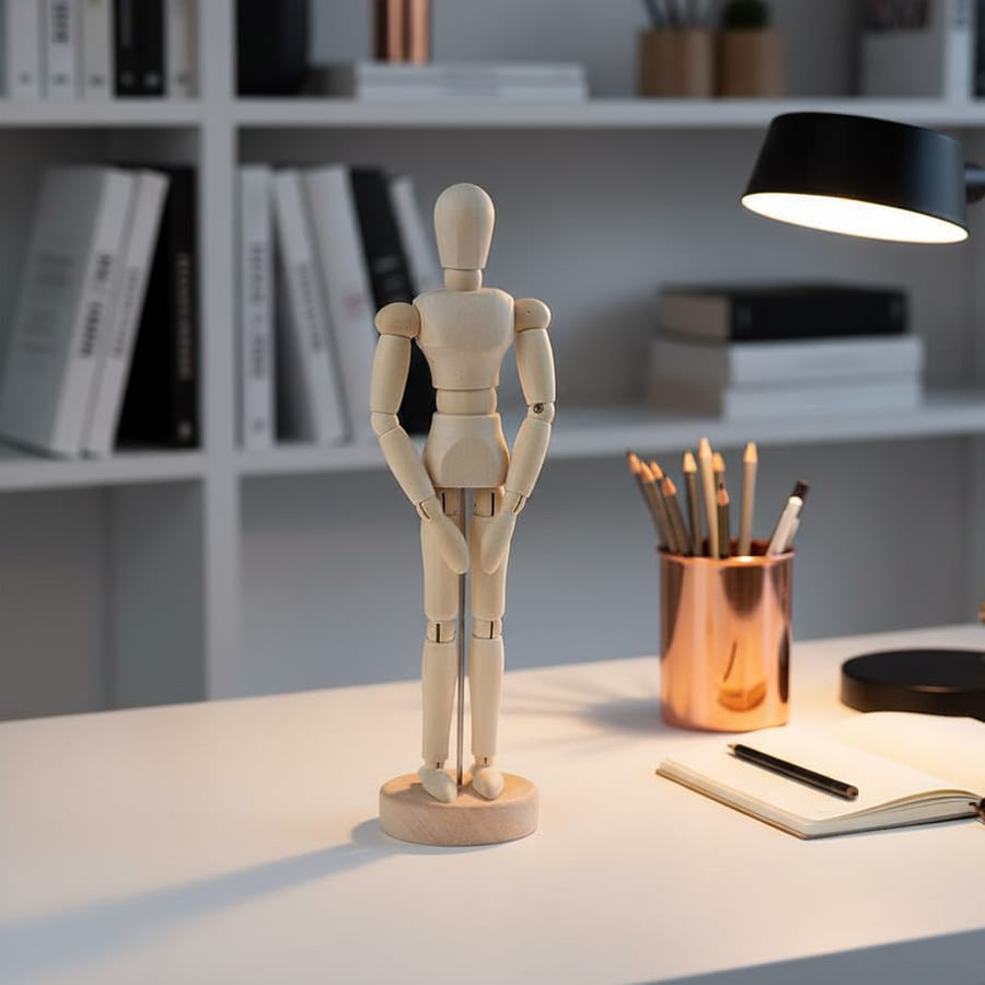 Maniquí Articulado de Madera CASONA DECO