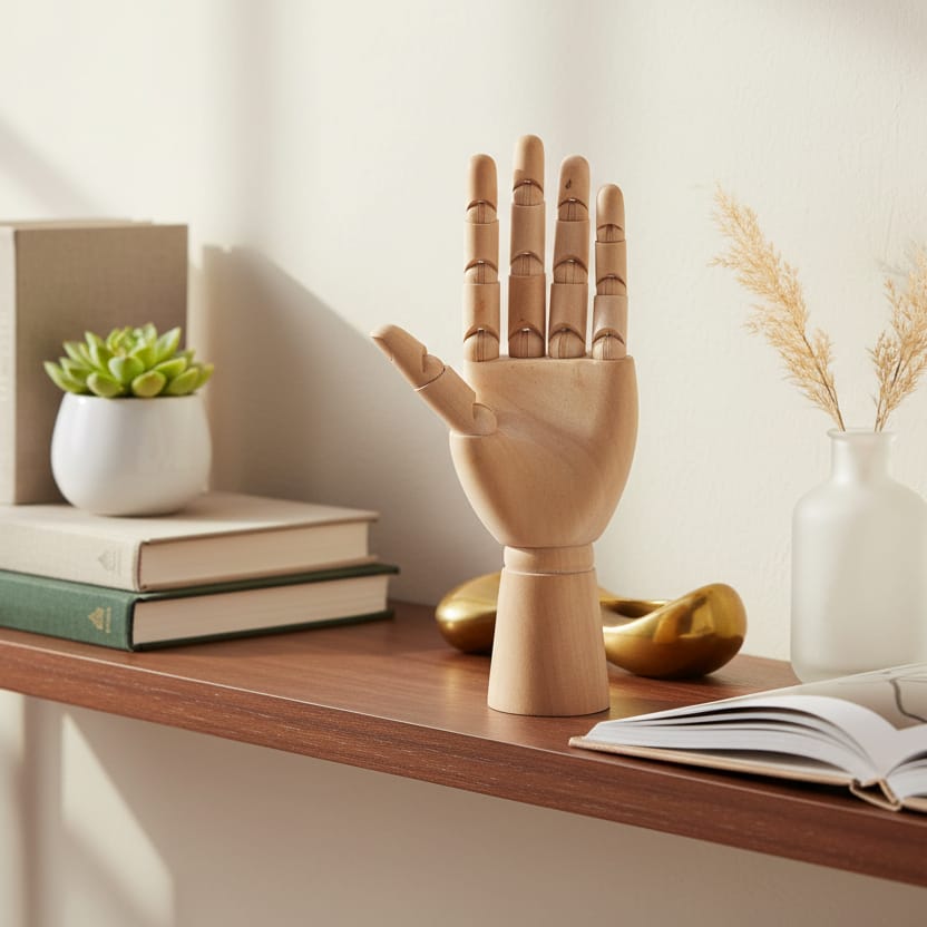 Mano de Madera decorativa CASONA DECO