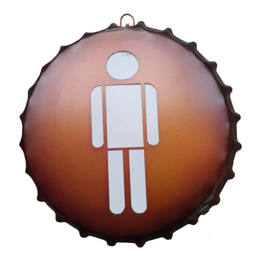Placa Tapa Hombre CASONA DECO