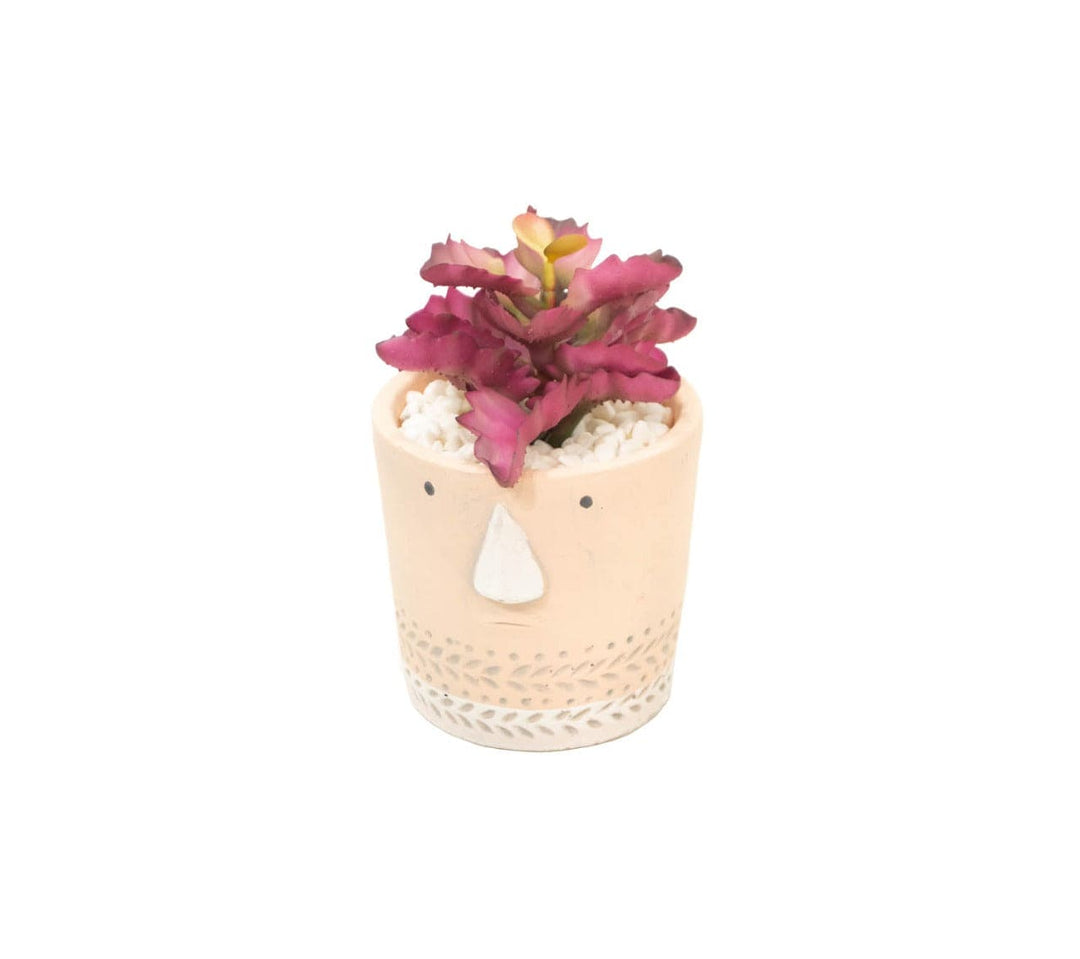 Suculenta Artificial M Rosado CASONA DECO plantas