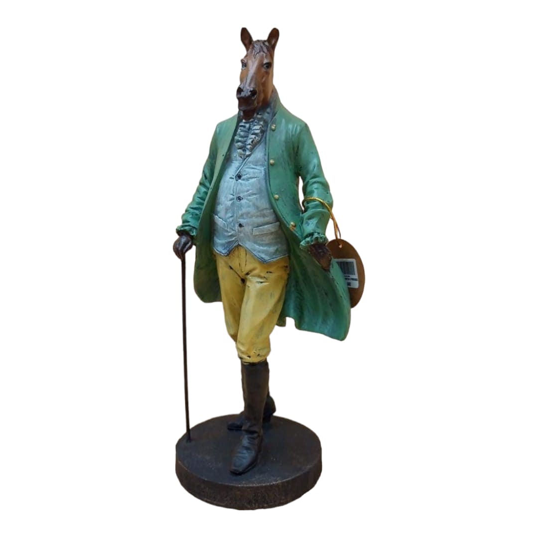 Señor Caballo con Bastón CASONA DECO