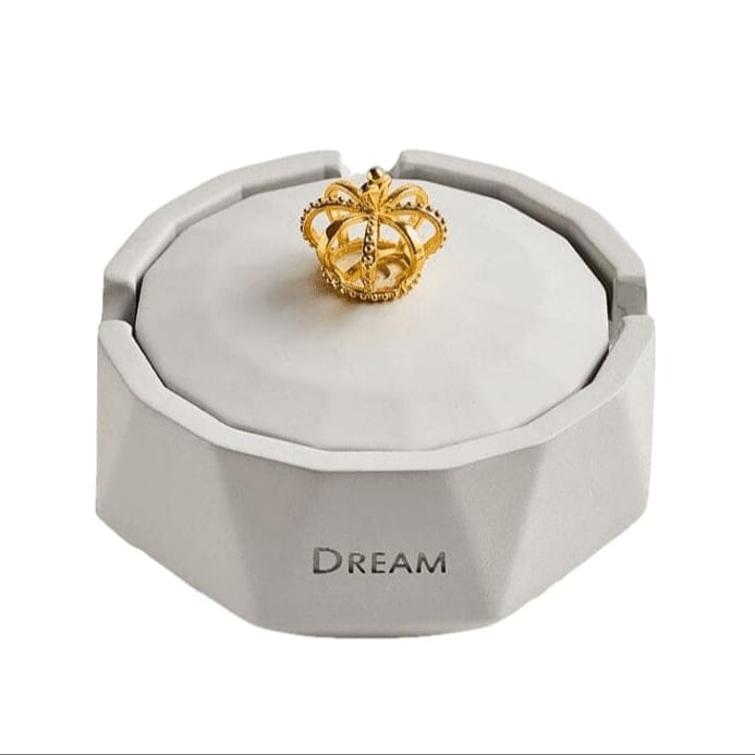 Cenicero Dream Gris CASONA DECO Ceniceros
