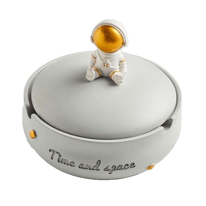 Cenicero gris Astronauta CASONA DECO Ceniceros