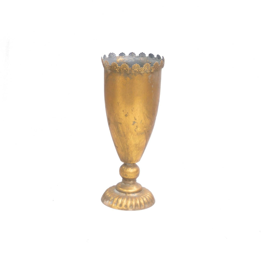 Copa Zinc color Dorado CASONA DECO decoracion