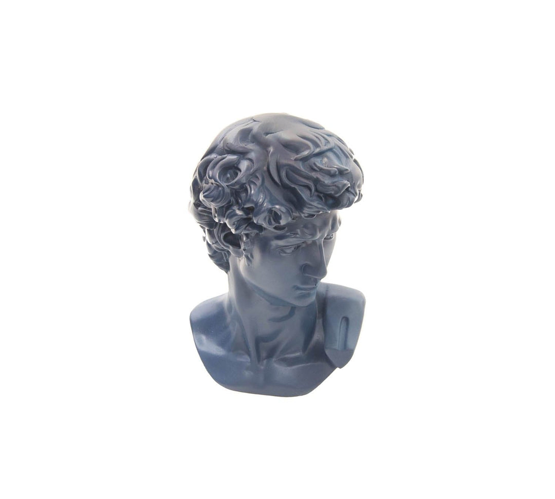 Busto Mini David Azul Rey