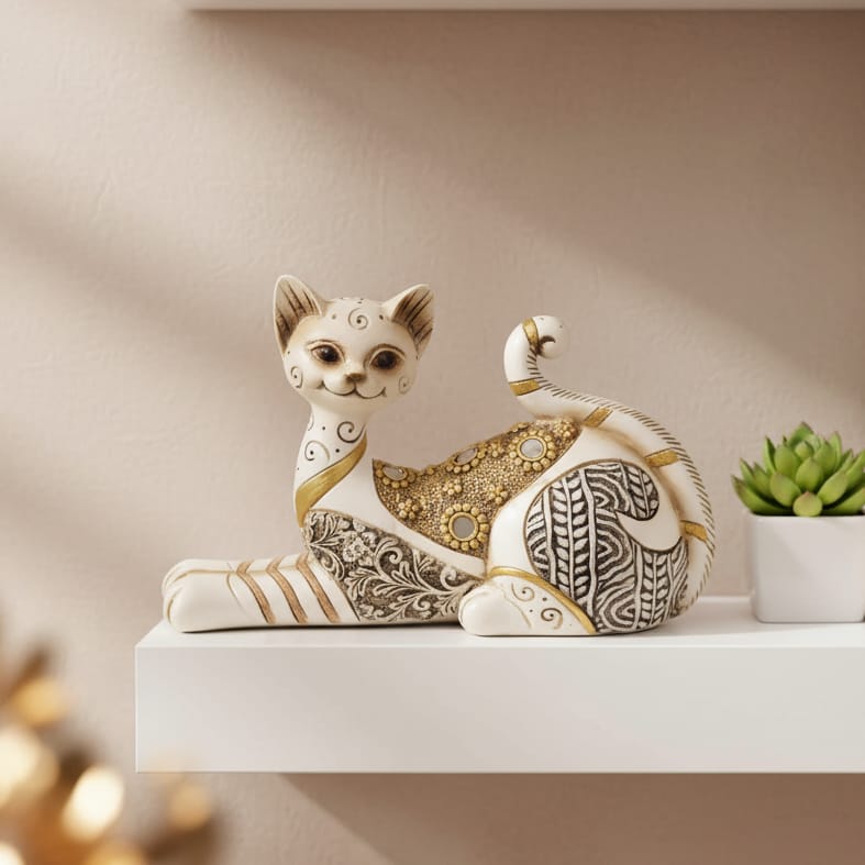 Gato con diseños CASONA DECO