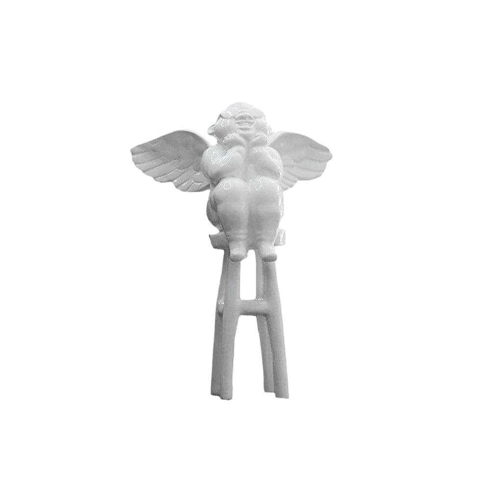 Gordito Con Alas Blanco CASONA DECO decoracion