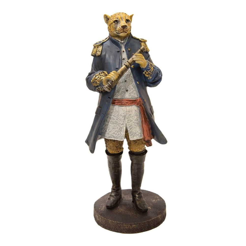 Leopardo con Telescopio CASONA DECO animales