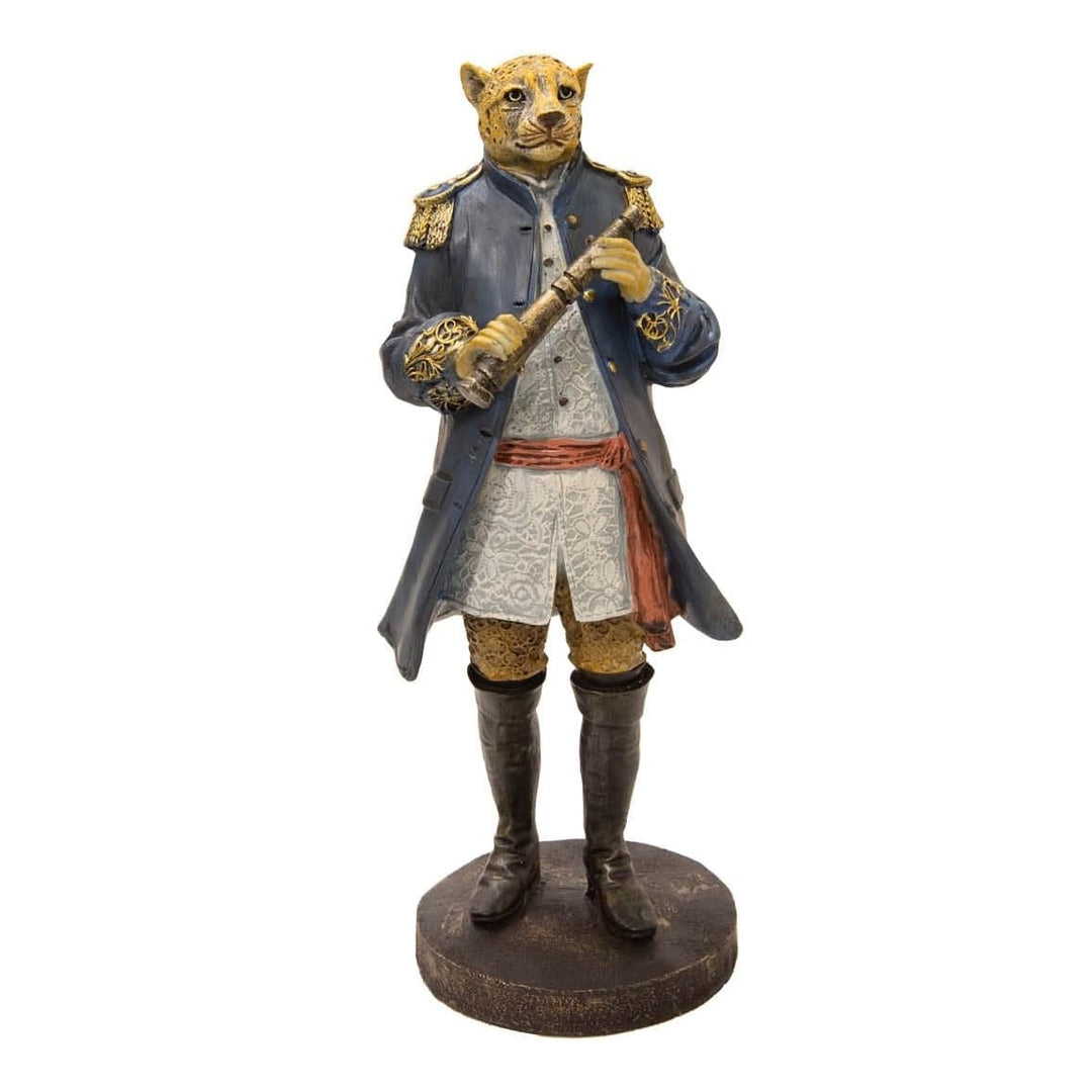 Leopardo con Telescopio CASONA DECO animales