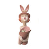 Mujer Florero color Rosa