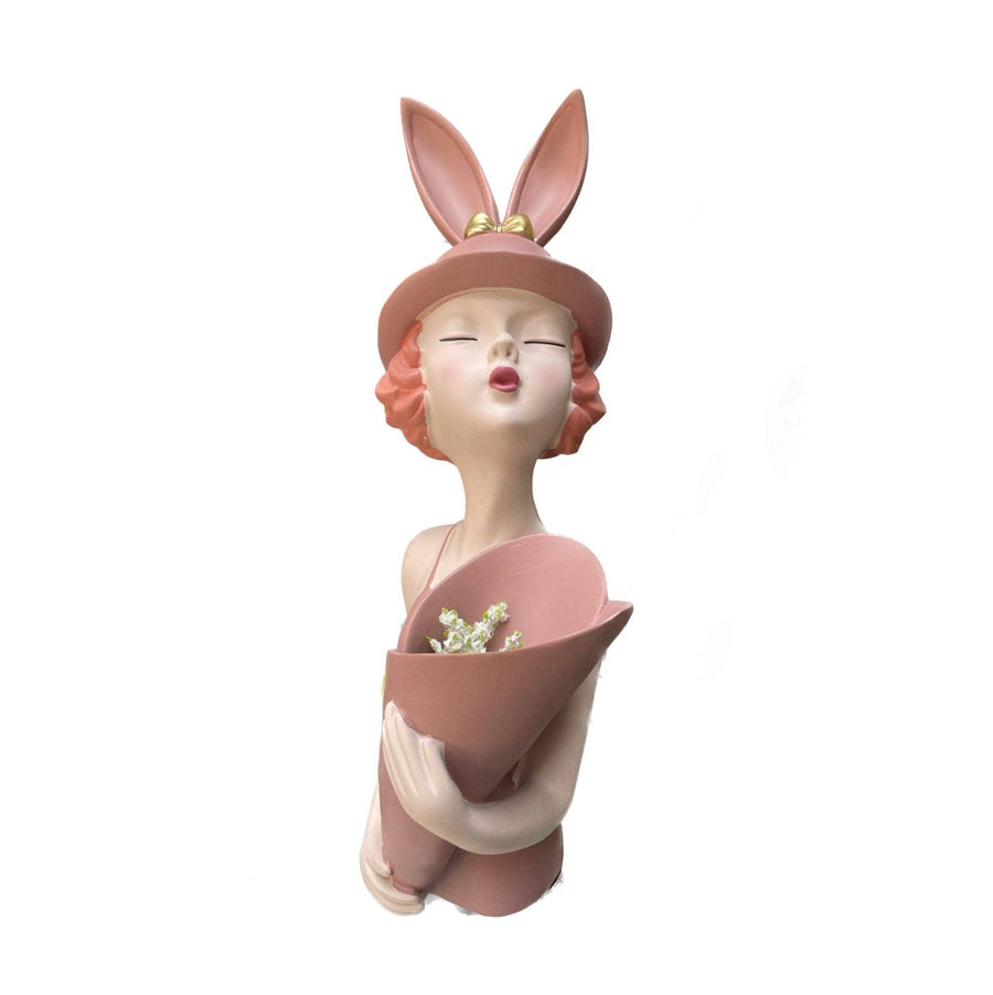Mujer Florero color Rosa CASONA DECO decoracion