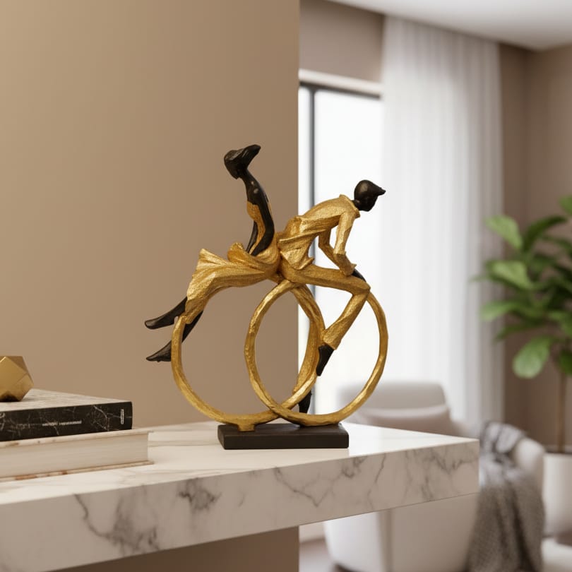 Pareja Dorada CASONA DECO decoracion