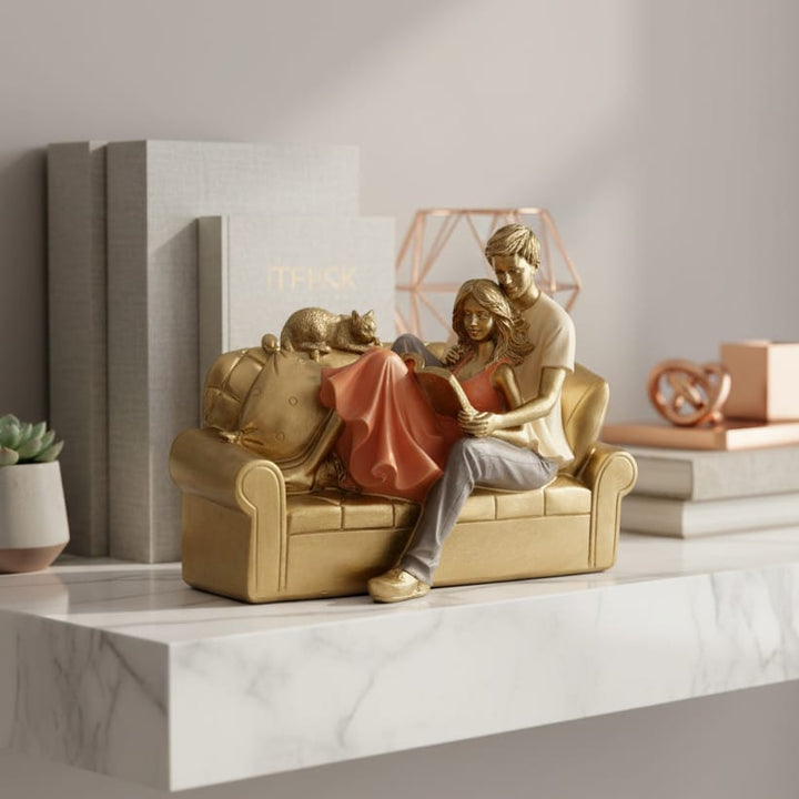 Pareja en Sillón CASONA DECO decoracion