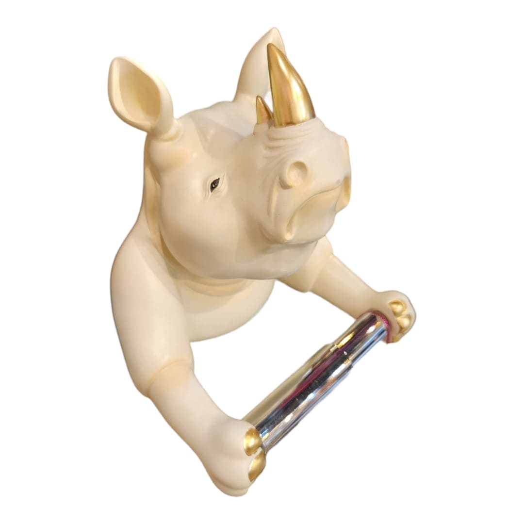 Porta Papel Rinoceronte 6865-2040 CASONA DECO